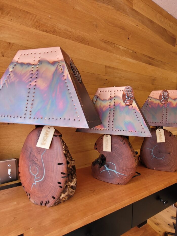 Mesquite Wood Lamps