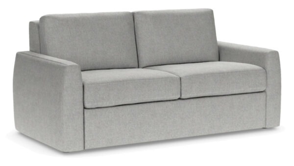 The Langdon sofa in Apollo Flint by American Leather, available at Fraser Wood Elements in Fredericksburg, VA.