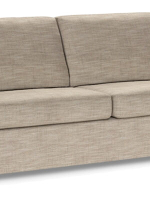 The Lyons sofa in Theo Mocha by American Leather, available at Fraser Wood Elements in Fredericksburg, VA.