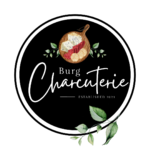 Burg Charcuterie logo. Fraser Wood Elements is an event partner.