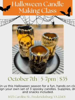 Halloween Candle Class